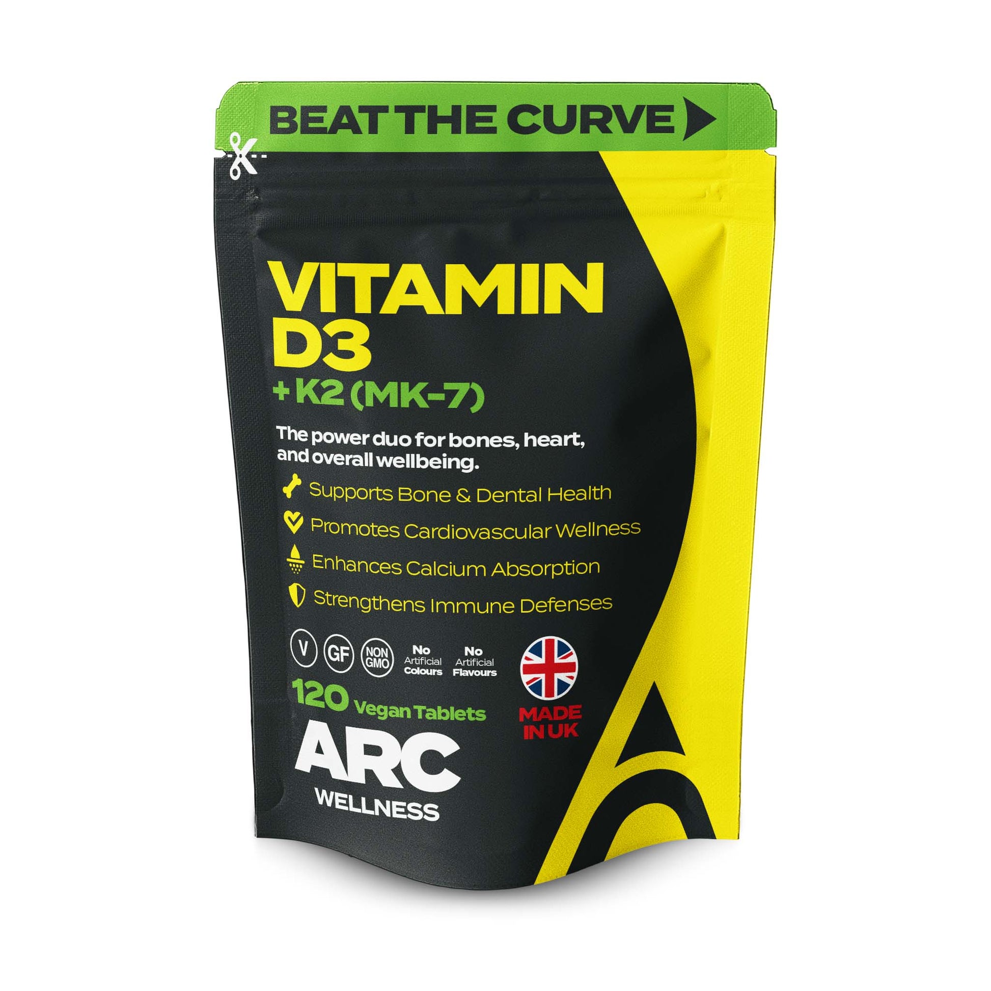 Vitamin D3 + K2 (MK-7)